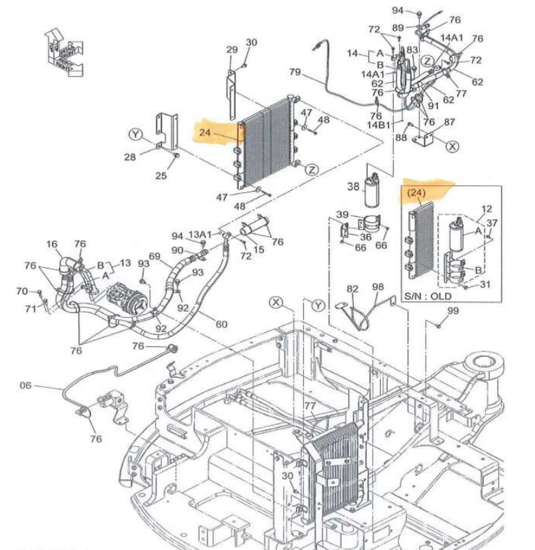 CONDENSEUR HITACHI